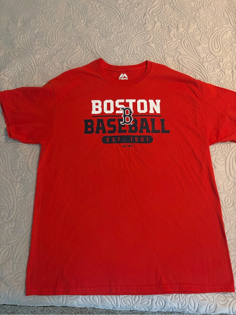 Boston Baseball TShirt By Majestic
